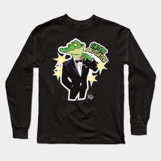 Funny Alligator 007 Long Sleeve T-Shirt
